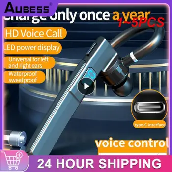 1 ~ 5шт Бизнес слушалки 5,3 X 6 Стерео Слушалки свободни ръце Безжични слушалки и микрофон с шумопотискане за всички