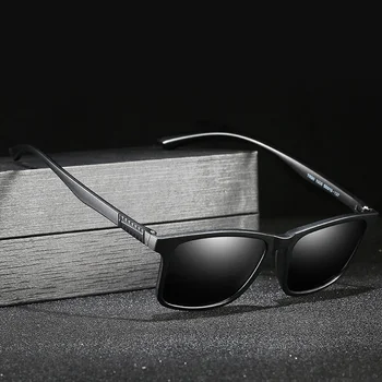 1 бр. Поляризирани слънчеви очила с утолщающими лещи, Класически спортни очила в гъвкави черни рамки очила, очила за шофиране или риболов в стил унисекс