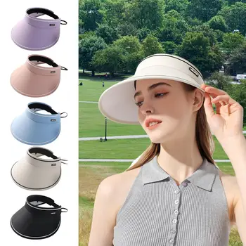 2023 Нови летни дишащи слънчеви шапки за жени с регулируема козирка за защита от uv, модни слънчеви шапки за спортове на открито