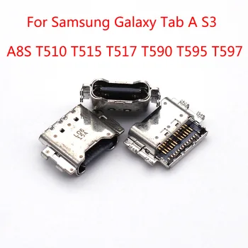 5-100шт Usb Зарядно Устройство, Зарядно устройство за Зареждане на Портове и Конектори Жак За Samsung Galaxy Tab A S3 A8S T510 T515 T517 T590 T595 T597