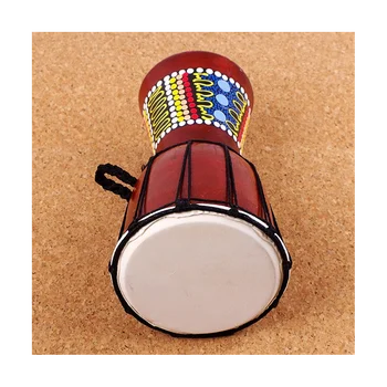 5-инчов професионален африкански барабан Джембе Ръчен барабан Добър Звук Ударен музикален инструмент