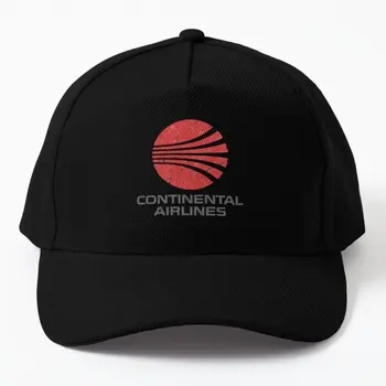 Continental Airlines Реколта Авиационна бейзболна шапка В стил Хип-Хоп, Градинска Годишна Ежедневна Черна бейзболна шапка С Принтом За Жени, Пролет
 Момчета