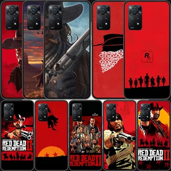 Red Dead Redemption 2 Калъф За Телефон Xiaomi Redmi 12 12C 10 10A 10В 9 9А 9В 9T 8 8A 7 7A 6 6A S2 K60 K40 K30 K20 Pro Калъф във формата На Миди