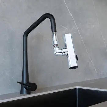 Аератор за кухненска мивка с възможност за завъртане на 360 ° за икономия на вода Сопловая корона интерфейс Dn15
