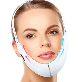 Апарат за грижа за лицето V Face Електрическо устройство за лифтинг на лицето Led фотонная терапия, Лифтинг на лице, Стягане на козметични устройство Редуктор на двойна брадичка