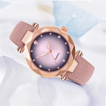 Дамски ръчен Часовник 2024 година, Най-добрата марка за Луксозни Розово Злато За дами, Часовници е от неръждаема стомана, Дамски Часовници С кристали, Подарък