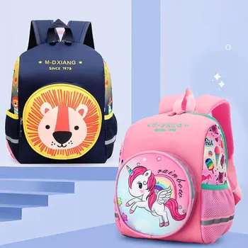 детска чанта през рамо 2-6 години cartoony раница за детска градина сладки момчета и момичета дишаща