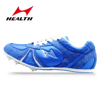 Дишаща Мъжки и дамски обувки за професионална лека атлетика, маратонки за спринт, юношески маратонки за тренировка на ноктите 34-44