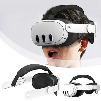 За Meta Quest 3 Регулируема лента за главата, притежател на виртуална слушалки, превръзка на главата Comfort -Virtual аксесоари За виртуална реалност
