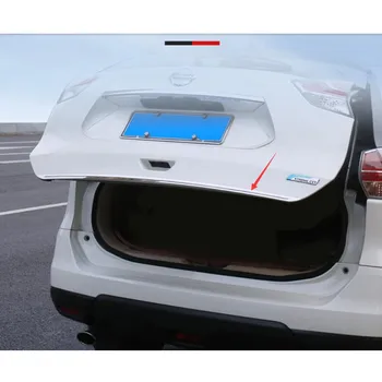 За X-Trail XTrail ИЗМАМНИК T32 2016 2017 2015 2014 Стикер на задната врата от неръждаема стомана, тампон върху капака на багажника, 1 бр. Автомобилни аксесоари