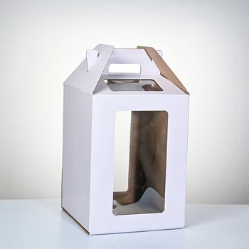 здрава и лесна картонена кутия от 3 теми за бизнес опаковане на Разположение в различни размери
