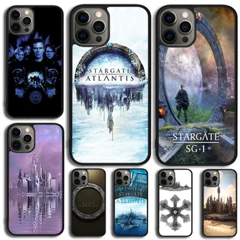 Калъф Stargate Atlantis За iPhone 11 12 13 14 15 Pro Max Калъф За iPhone 13 12 Mini XR XS X Max 7 8 Plus SE 2020