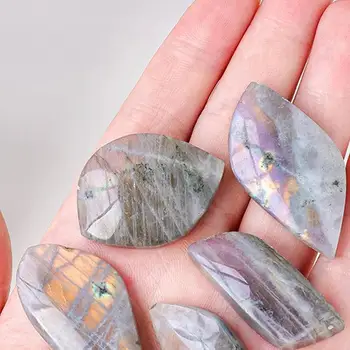 Кристални камъни за diy, естествен кристал, Лабрадорит, Палмова камък, бижута, скъпоценни камъни, за да работи, Неспокоен камък, полиран кристал