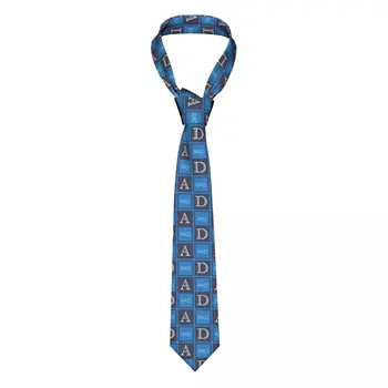 Модерни вратовръзки за татковци Унисекс от полиестер 8 см, подарък за Деня на бащата, Вратовръзки за мъжете, Аксесоари за тънки широки блузи, Подарък Gravatas