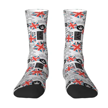 Мъжки и дамски чорапи с принтом provocated, обединеното Кралство, UK, Лондон, Британски екип Symdockers, Топло мода