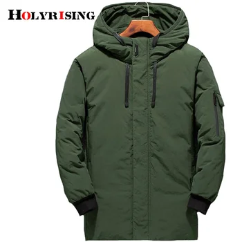 Мъжки якета Holyrising, ежедневни къс топло яке с качулка, ветрозащитная облекла, зимни топ 18922-5