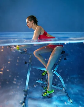 Нов велоергометър за басейн, подводни спиннинговые велосипеди
