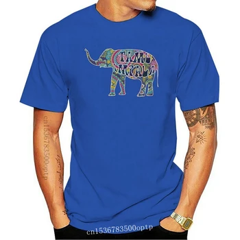 Новост 2021 г., модни цветна тениска с слон Tame Impala, мъжки/рок тениска за момчета, летни Висококачествени блузи с къс ръкав