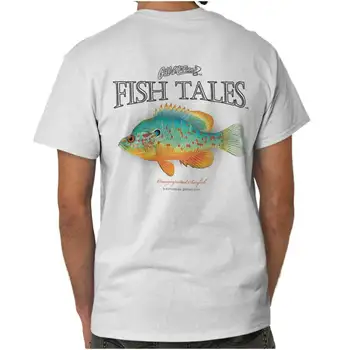 Оранжева Риба-Слънце В Пунктираната, Подарък тениска за Рибарите, 100% Памук, О-образно деколте, Къс Ръкав, Ежедневни Мъжки t-shirt, Размер S-3XL