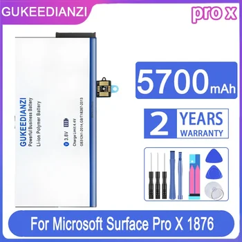 Преносимото Батерия GUKEEDIANZI pro x (G3HTA056H) 5700 mah за Microsoft Surface Pro X 1876