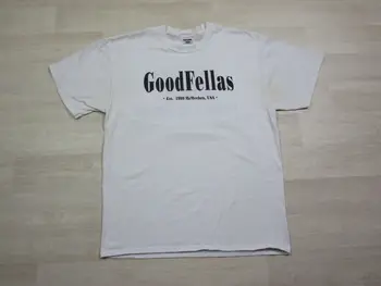Реколта тениска Goodfellas (L) с участието на филма Est. Макмехен, САЩ, семеен бизнес на мафията