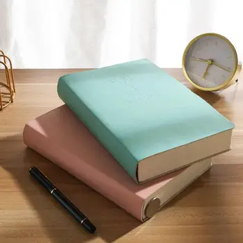 Ултра тънък бележник, литературен дневник гимназист тук голям размер, изчистен и дебели бележника
