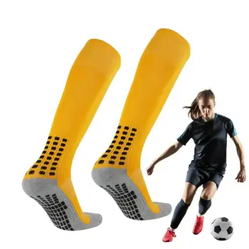Футболни чорапи с компрессионной кръгла силиконова дръжка, Мини Футболни Чорапи, Спортни Мъжки Дамски Чорапи за бейзбол и ръгби