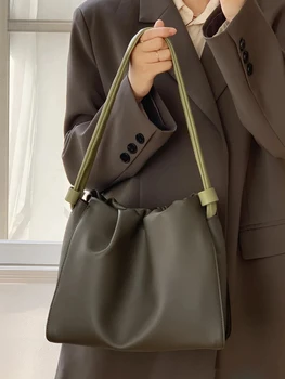 Чанта-тоут Дамски Пролет Лято 2023, нови висококачествени чанти с голям капацитет, модни чанти-незабавни посланици на едно рамо за пътуване до работа