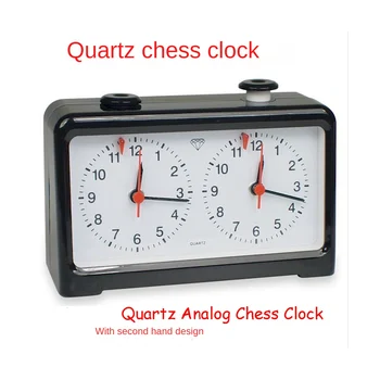 Шахматни часовници Таймер Кварцов механизъм аналогов шахматни часовници Професионален турнир Аналогови шахматни часовници Таймер за игри