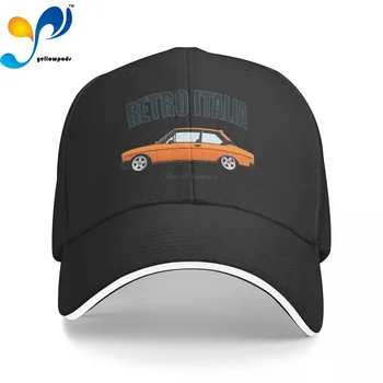 FIAT 131 SPORT (СЪСТЕЗАТЕЛНИ) _YT. RETRO ITALIA_YT. КЛАСИЧЕСКИ АВТОМОБИЛИ шапка на шофьор на камион възстановяване на предишното положение за мъже, бейзболни мъжки шапки, шапки с логото на