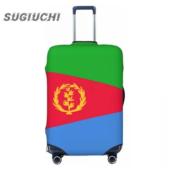 Калъф за багаж с флага Eritreans, аксесоари за пътуване, еластичен прахоустойчив калъф с принтом, чанта за количка, защитен калъф