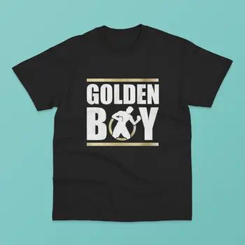Нова класическа тениска Golden Boy Боксова Oscar De La Hoya Canelo, Размер M - 3XL